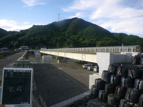 国道42号日置歩道橋下部工事