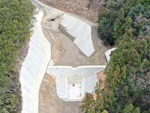 復旧治山事業　県土防災対策治山事業