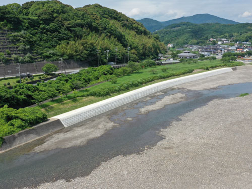 復旧治山事業　県土防災対策治山事業