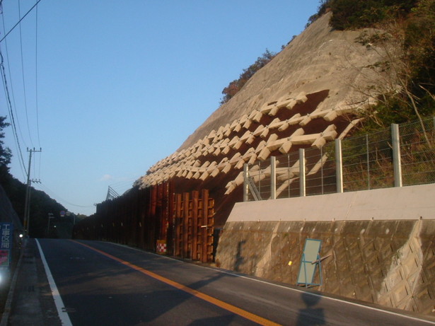 ４２号椿地区防災工事